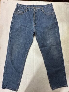 Member’s Mark Relaxed Fit Men's Jeans - Dark Blue, MM2